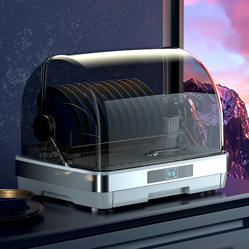 Source Factory Disinfection Cupboard Desktop Tableware Drying Non-Drain Milk Bottle UV Disinfection Cabinet Household Small