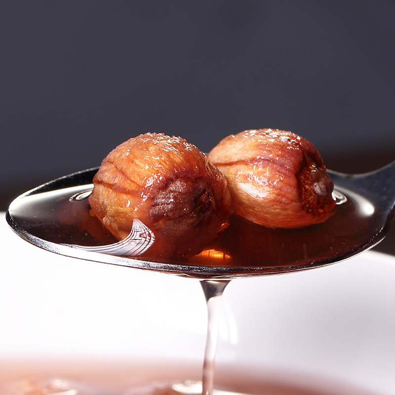 Large Cored Red Lotus Seeds Cored Red Lotus Seeds 500g Diameter 12.5mm Wholesale Sulfur-Free Xiangtan Lotus Seeds Dry Goods