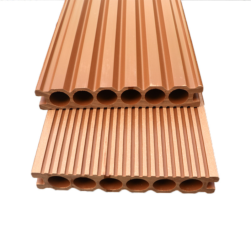 Plastic Wood Flooring Outdoor Second-Generation Plastic Wood Board Material Manufacturer for Outdoor Flooring Terrace Courtyard Garden Self-Installation Anti-Corrosion