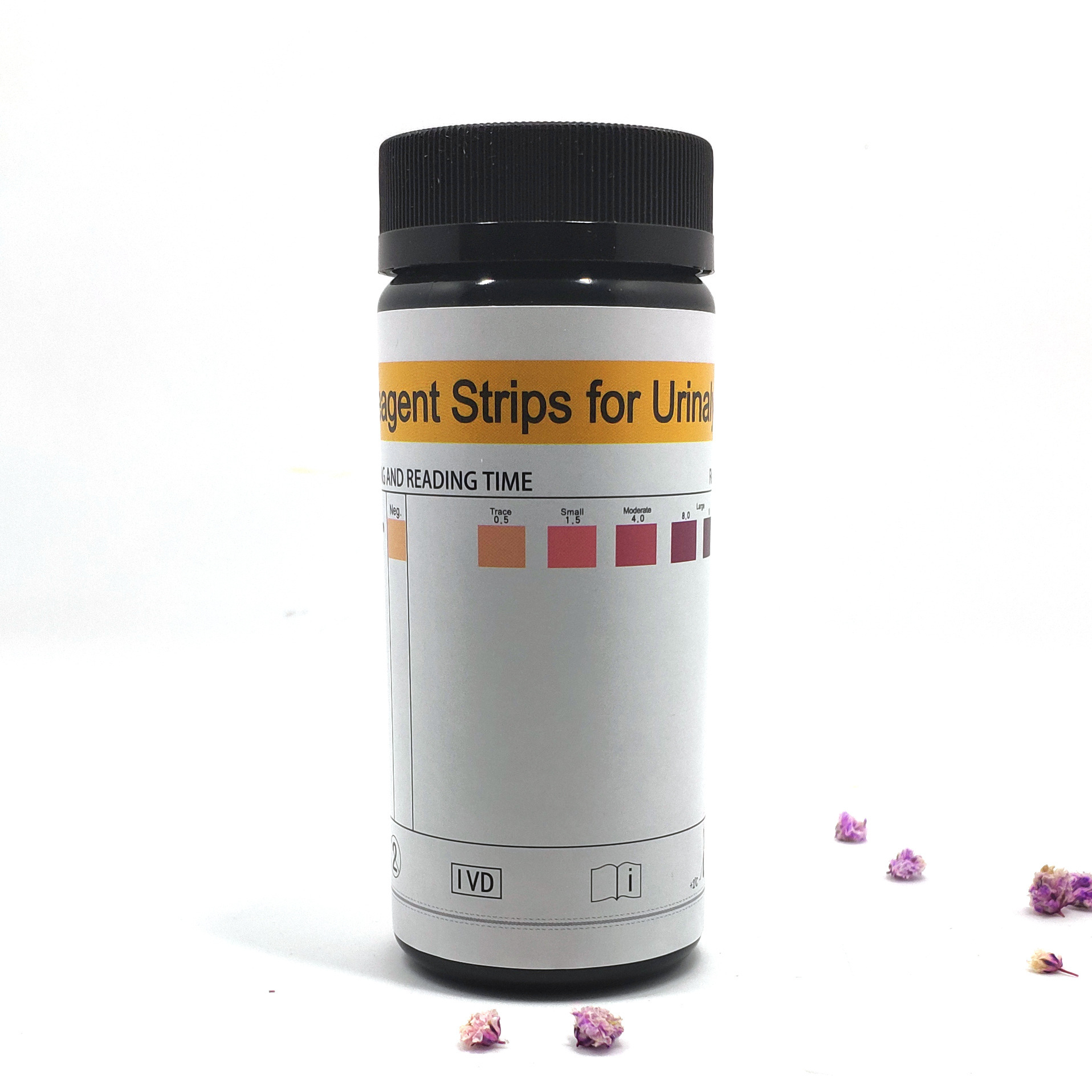 1 tube, 100 pieces, export English, URS-1K ketone, PH acid-base test paper, PH meter, cross-border e-commerce