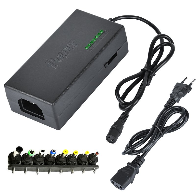 Shenzhen Manufacturer 96W Multifunctional Notebook Power Adapter 12-24V Notebook Power Charger