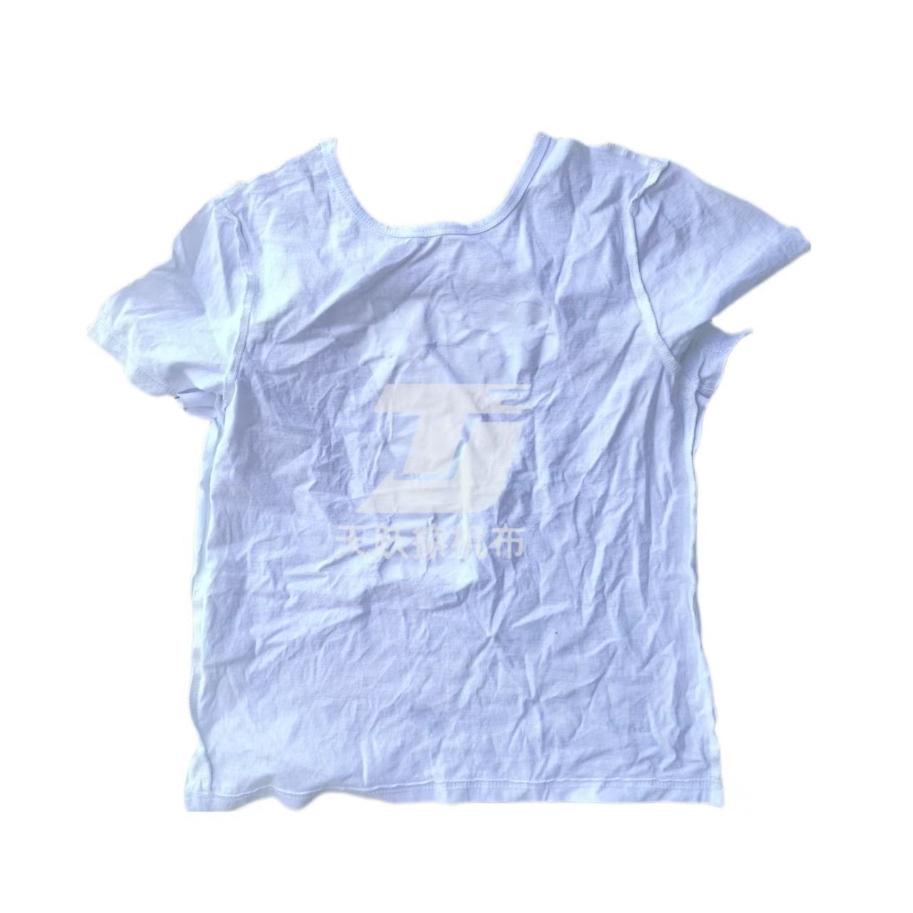 Machine Wiping Cloth Manufacturer Custom Supplies White T-Shirt Wiping Cloth, Shipyard, Ink Factory, Industrial Rag Absorbs Oil and Water