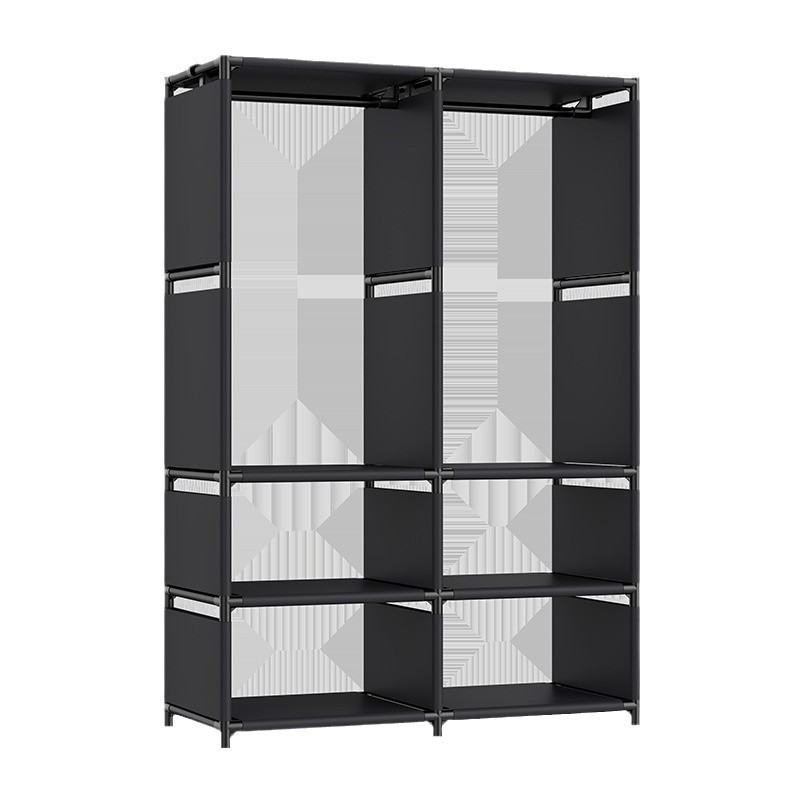 Lolita Bedroom Wardrobe Home Storage Wardrobe Hanger Tidproof Open Rental House Coat Rack