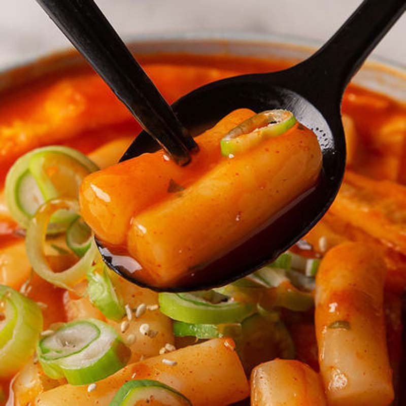 Korean-style Hungry Piggy Spicy Fried Rice Cake Troops Hot Pot Rice Cake Sauce Fast Rice Cake Sauce Instant Sweet Spicy Sauce Fried Rice Cake