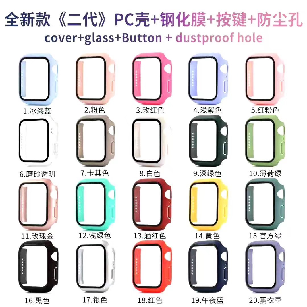 For Apple watch6/7/9/10 protective case Apple 8 protective case watch case film