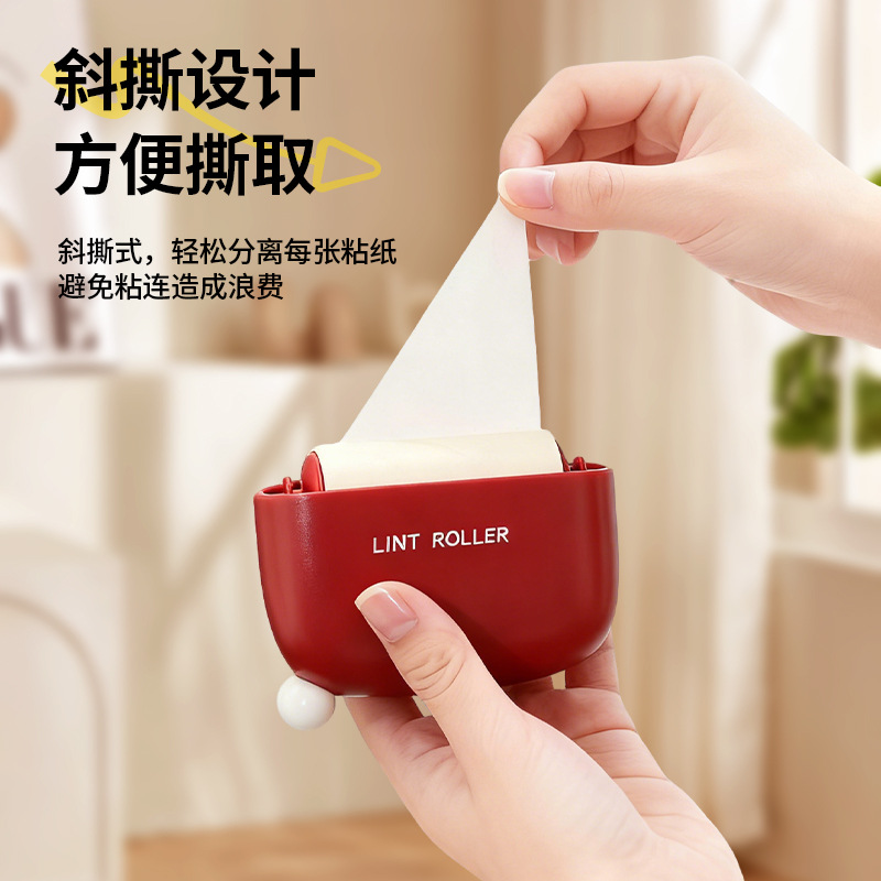 2025 Christmas Hat Roller Hair Remover Mini Hair Remover Portable Hair Remover Roller Clothes Hair Remover