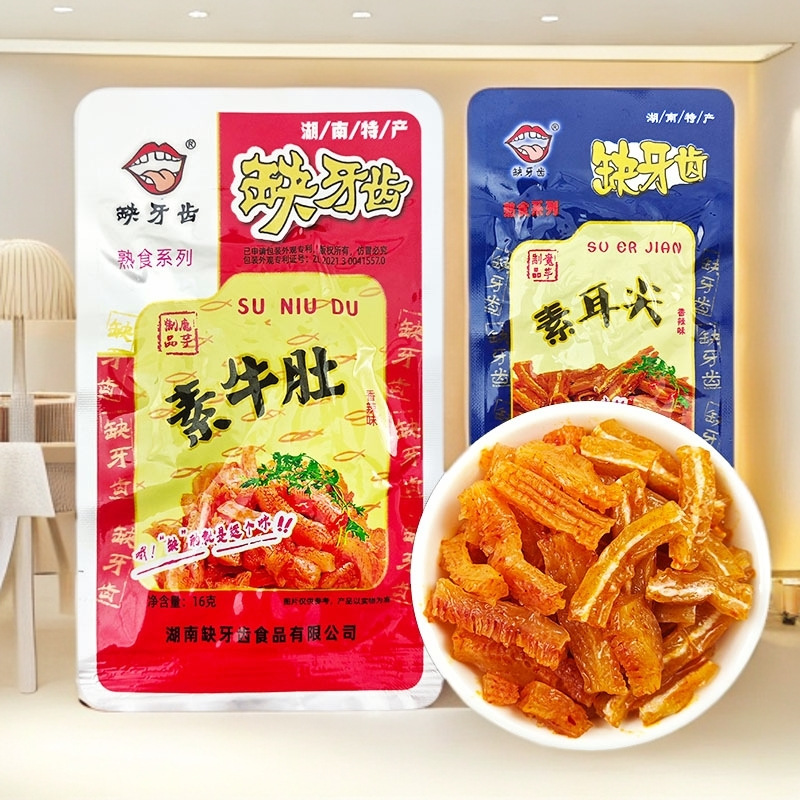 Dental tripe tripe ear tip specialty leisure spicy cooked food spicy konjac cool tripe snacks