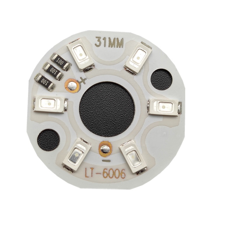 5V lamp board low pressure lamp beads white yellow green blue yellow powder violet led lamp 3WUSB power supply