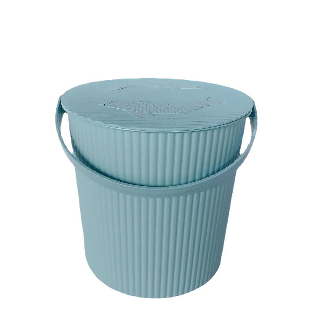 Supply of Fishing Buckets with Lid, Plastic Bucket Storage Bucket, Satchel Fishing Bucket, Sitable Bucket Stool Storage Stool