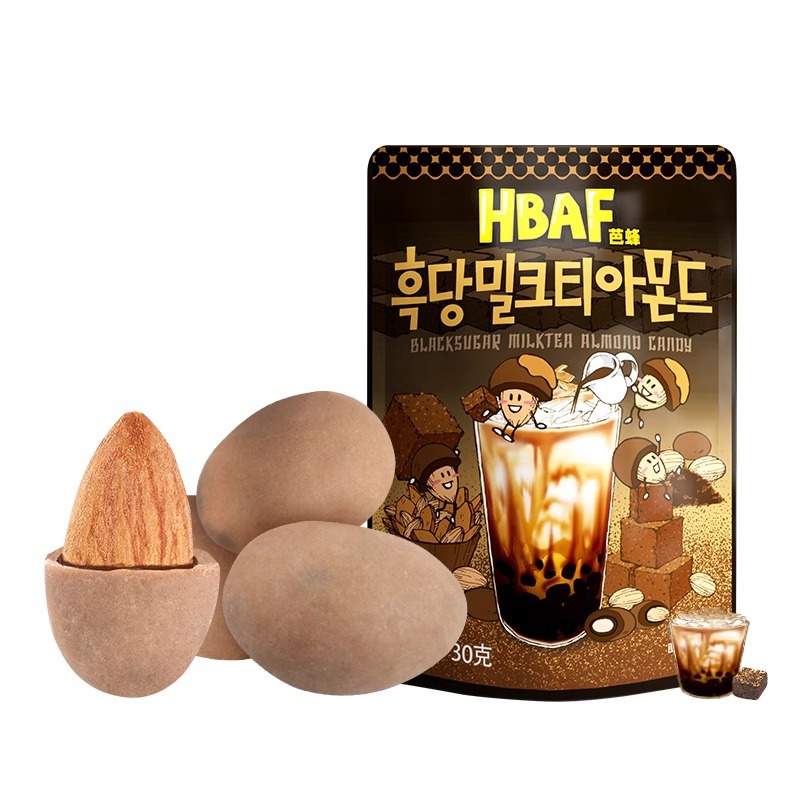 South Korea imported Barbee Tom farm tiramisu flavor Almond Nut Almond almond almond almond almond almond 30g bag batch