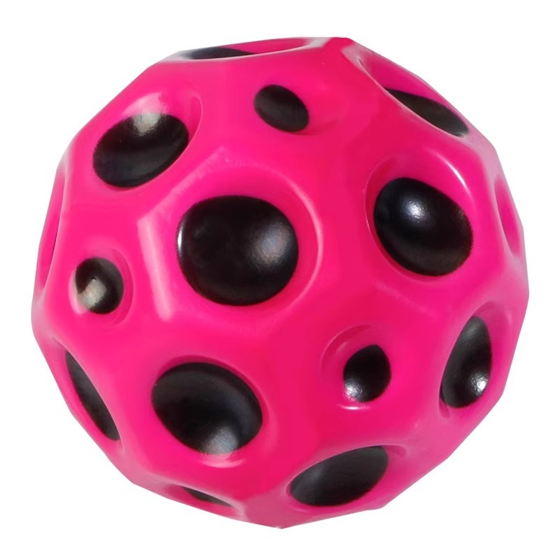 Moonstone Wrist Elastic Ball Kidsren's Rope Toy Bouncing Ball Pull-Back Elastic Ball Wrist Ball Fitness Qingbaile