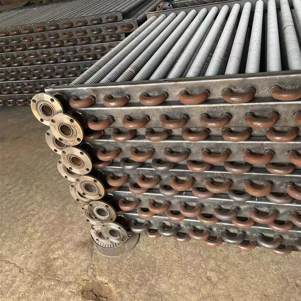 Industrial Finned Tube Radiator Heat Exchanger Light Row Pipe Radiator Flue Gas Waste Heat Recovery Boiler Energy Saver Project