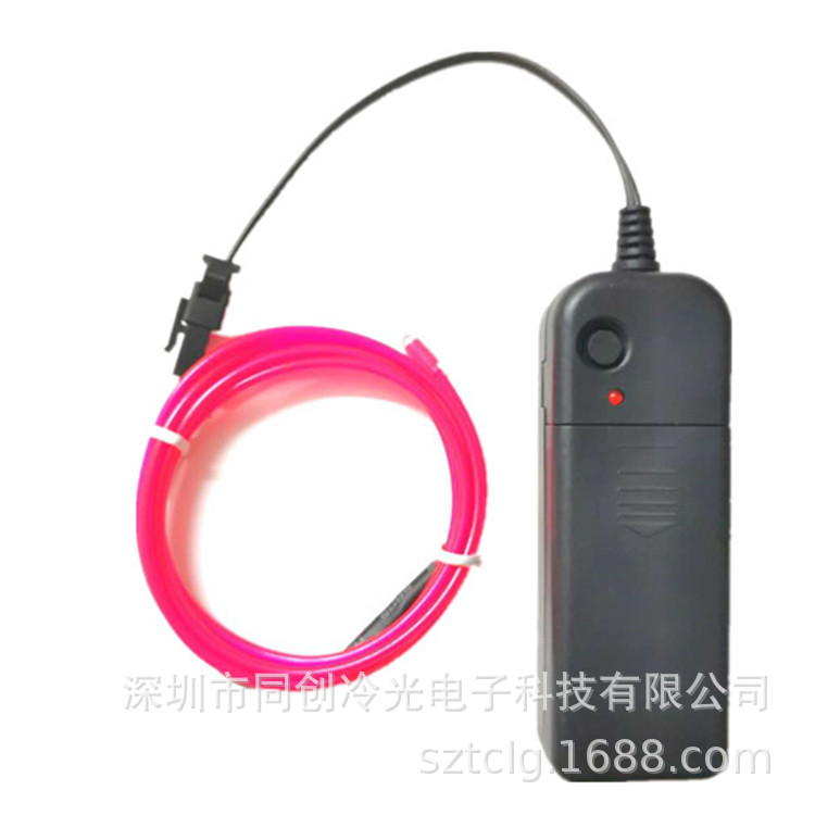 Factory hot 1 meter 3V battery box suit light cold light high brightness holiday supplies decorative atmosphere light