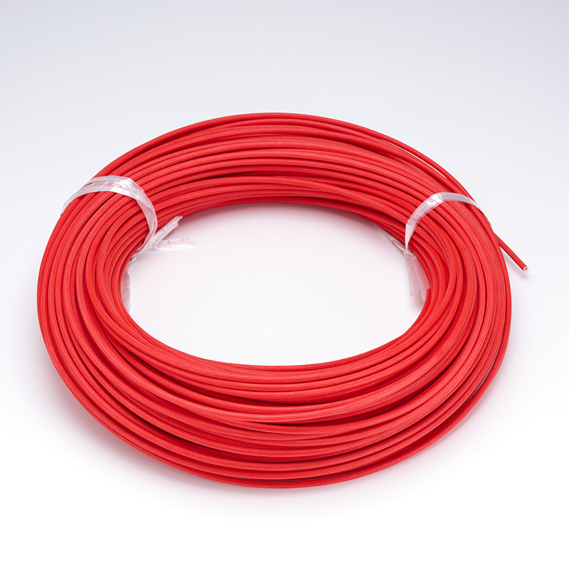 Customized Outer Fiber and Inner Rubber Fiberglass Tube, High Temperature Resistant Tube with Adhesive, Glass Fiber Casing, Flame Retardant Tube, Hose Sheath