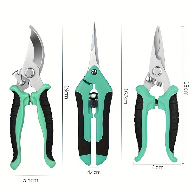 Garden 6Pcs Set of Hedges and Pruning Shears, Garden and Cou