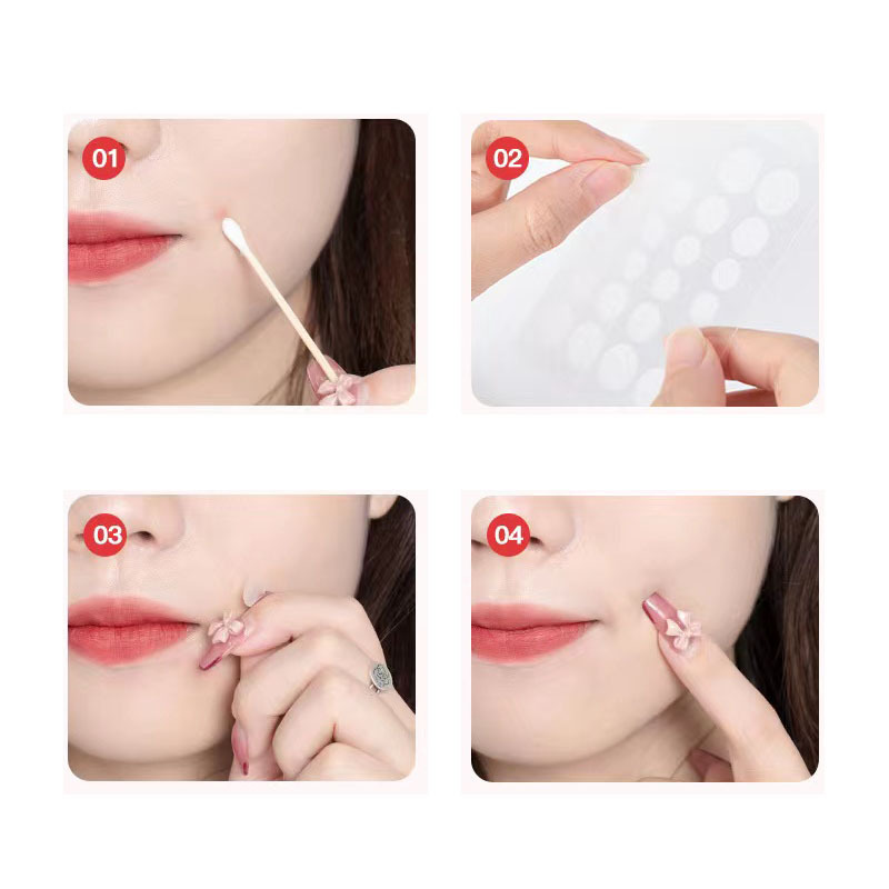 Cross-Border Hydrocolloid Acne Patch Amazon Best-Selling Invisible Makeup Closed Patch Acne-Clearing Waterproof Breathable Acne Skin