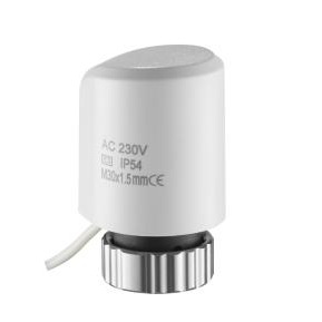 Floor Heating Electric Actuator Water Distributor Temperature Control Valve Switch Normally Closed Normally Open Electric Thermostatic Control Valve