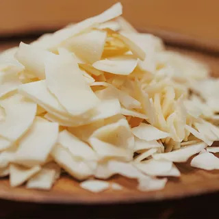 Tea-Colored Roasted Coconut Crispy Strips Snack Gift Pack Chips Dried Fruit and Vegetable Baked Food Tea Break Flagship Same Style