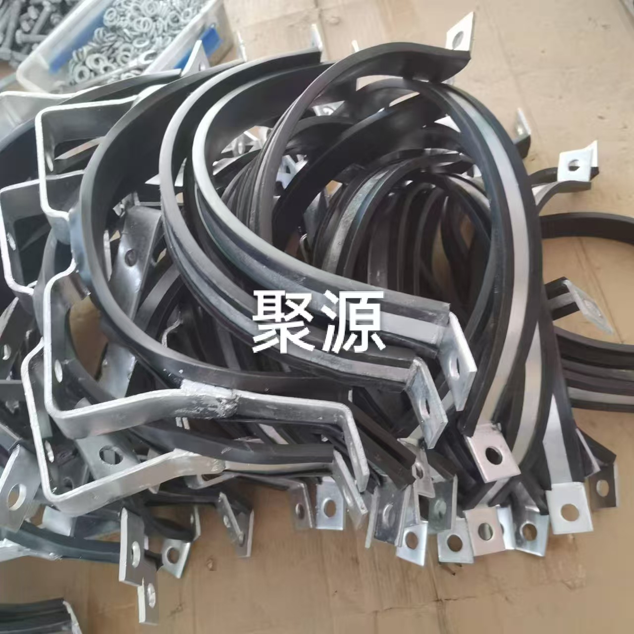 Power Fittings for Poles, Insulated Clamps, Special-Shaped Clamps, Optical Cable Fastening Clamps