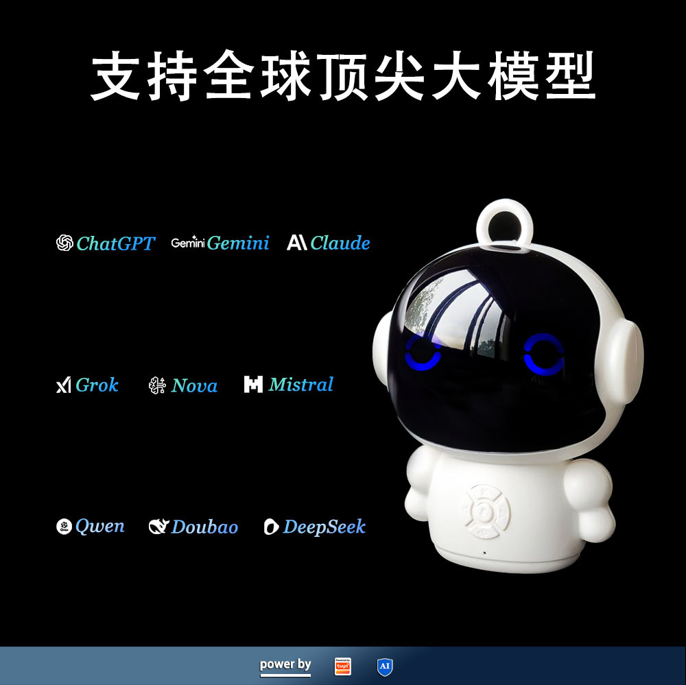 Graffiti Chatgpt/Grok/Ai Large Model Chat Doll Toy Pet Companion Robot Intelligent Voice