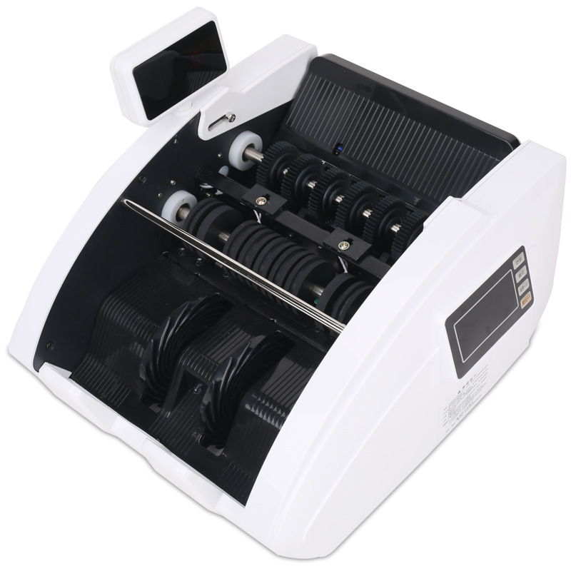 Deli 3927S Commercial Money Counter Supermarket Cash Register Bank Office New 2024 Money Detector Portable Small