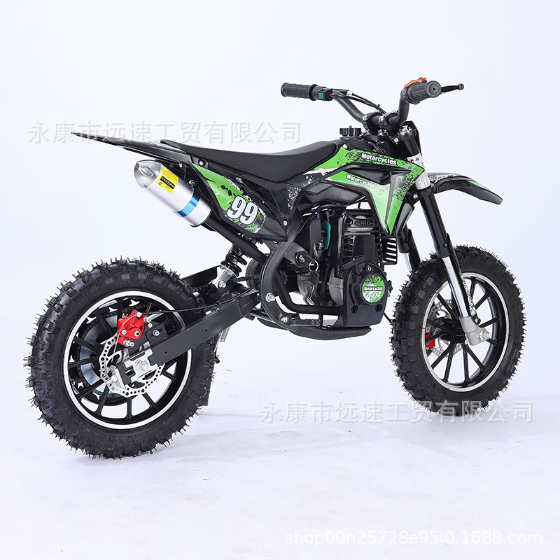 Cross-Border Motorcycle 49Cc Small Off-Road Vehicle 4-Stroke Motorcycle Children's Mountain Small Two-Stroke Off-Road Vehicle