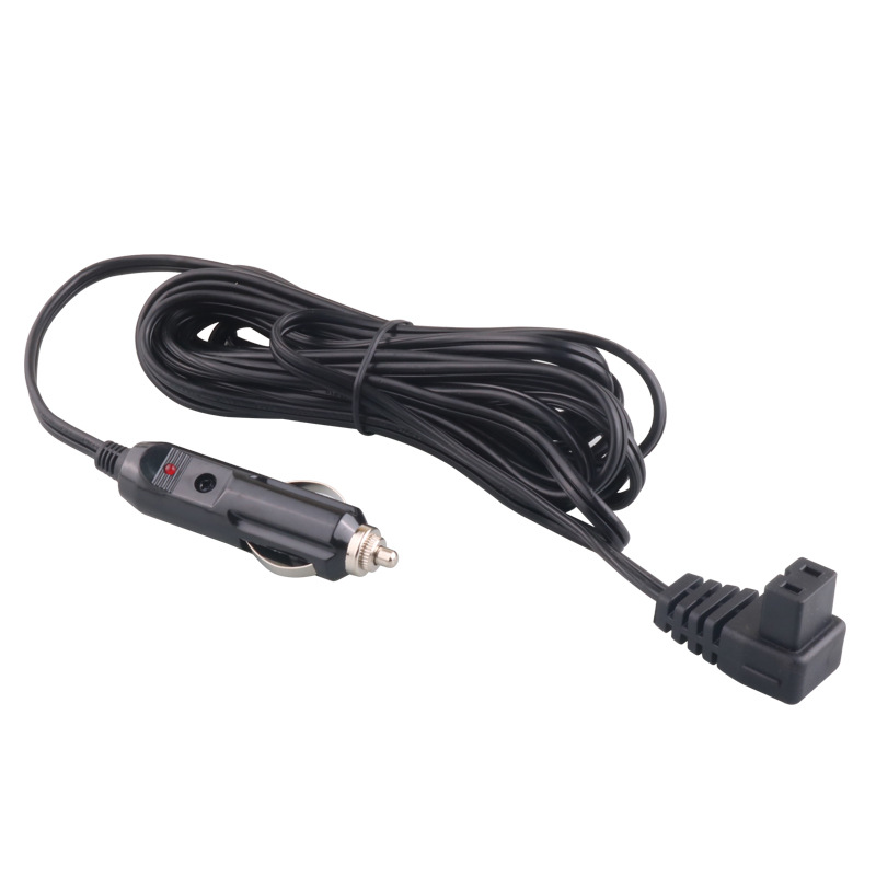 Car compressor refrigerator cable 12V24V universal American German cigarette lighter plug power cord extension cord accessories