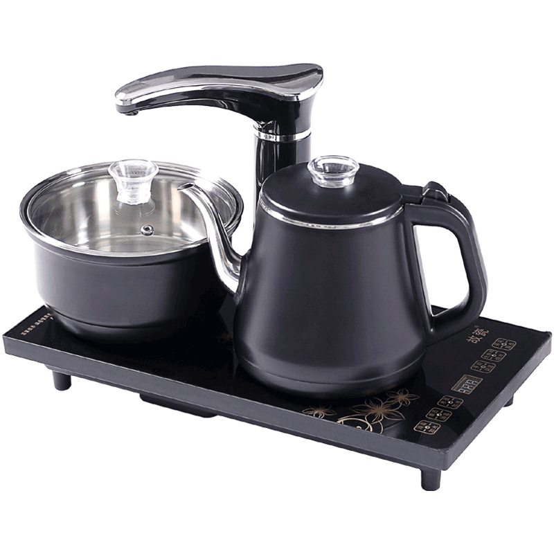 Wholesale tea stove automatic kettle pumping 304 stainless steel induction cooker tea set teapot gift factory direct sale