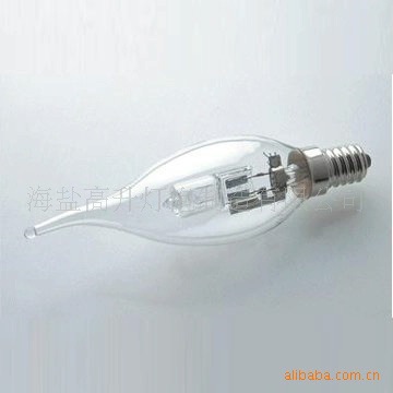 Галогенная лампа C35, прозрачная, энергосберегающая, E27E14