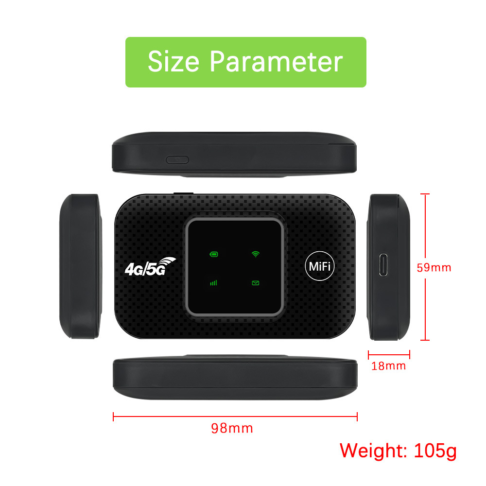 Customized Oem Oem 4g Wireless Portable Router Lte Wifi Car Plug-In Sim Card Pocket Wifi