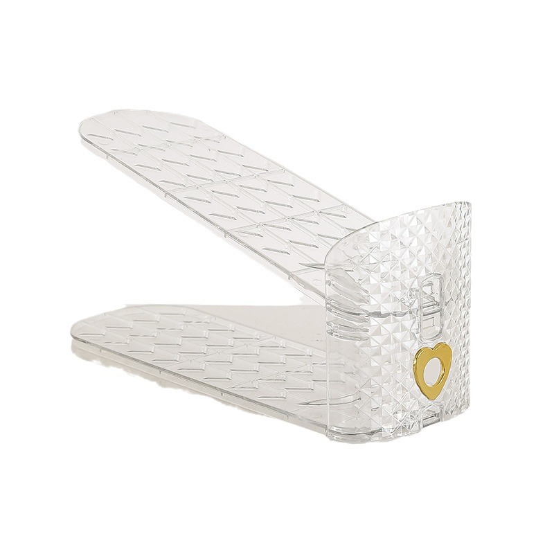 Adjustable Double Layer Shoes Storage Artifact Light Luxury Space-saving Household Shoes Bracket Shoe Cabinet Storage Finishing Shoe Rack