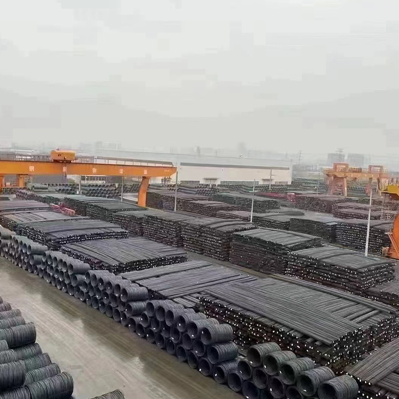Rebar Steel Hrb400 Three-Level Earthquake-Resistant Precision-Rolled Rebar Construction Site Steel Coil Rebar Hoop Processing