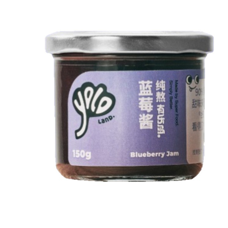 [Youle Island] Blueberry Jam 150G/Bottle Other Anhui Packaging Household Room Temperature
