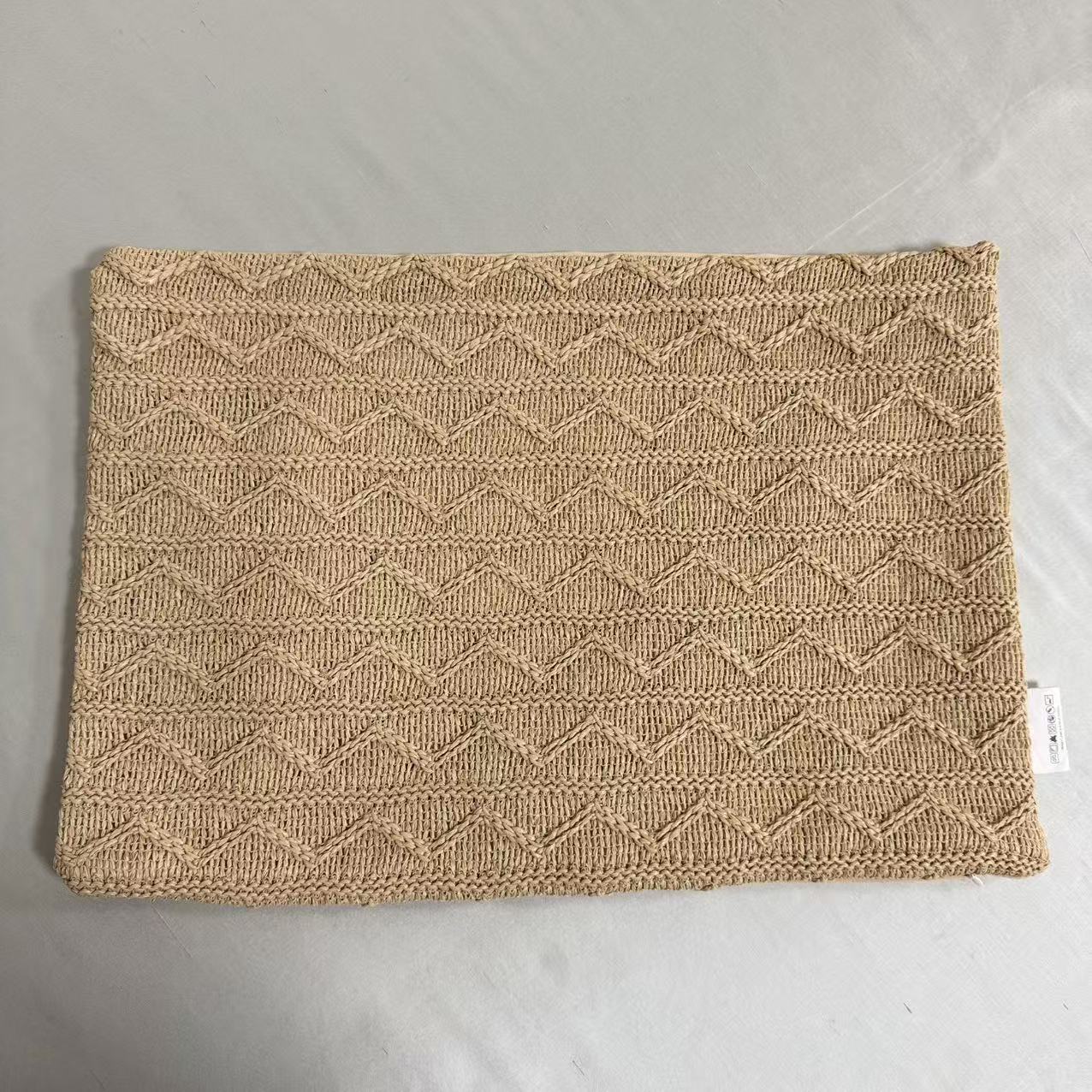 100% Matte Straw Fabric Waist Pillowcase