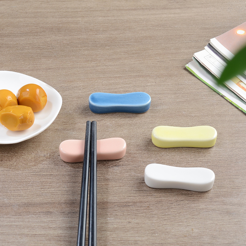 Wholesale ceramic chopsticks holder chopsticks holder chopsticks holder spoon holder dual-use chopsticks holder public chopsticks holder hotel chopsticks holder