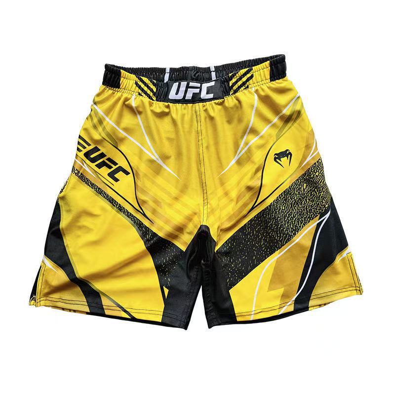 Muay Thai Shorts Sanda Training Pants Freestyle Fighting Men's and Women's Mixed Martial Arts Sports Fitness Boxing Shorts Five-Point Pants