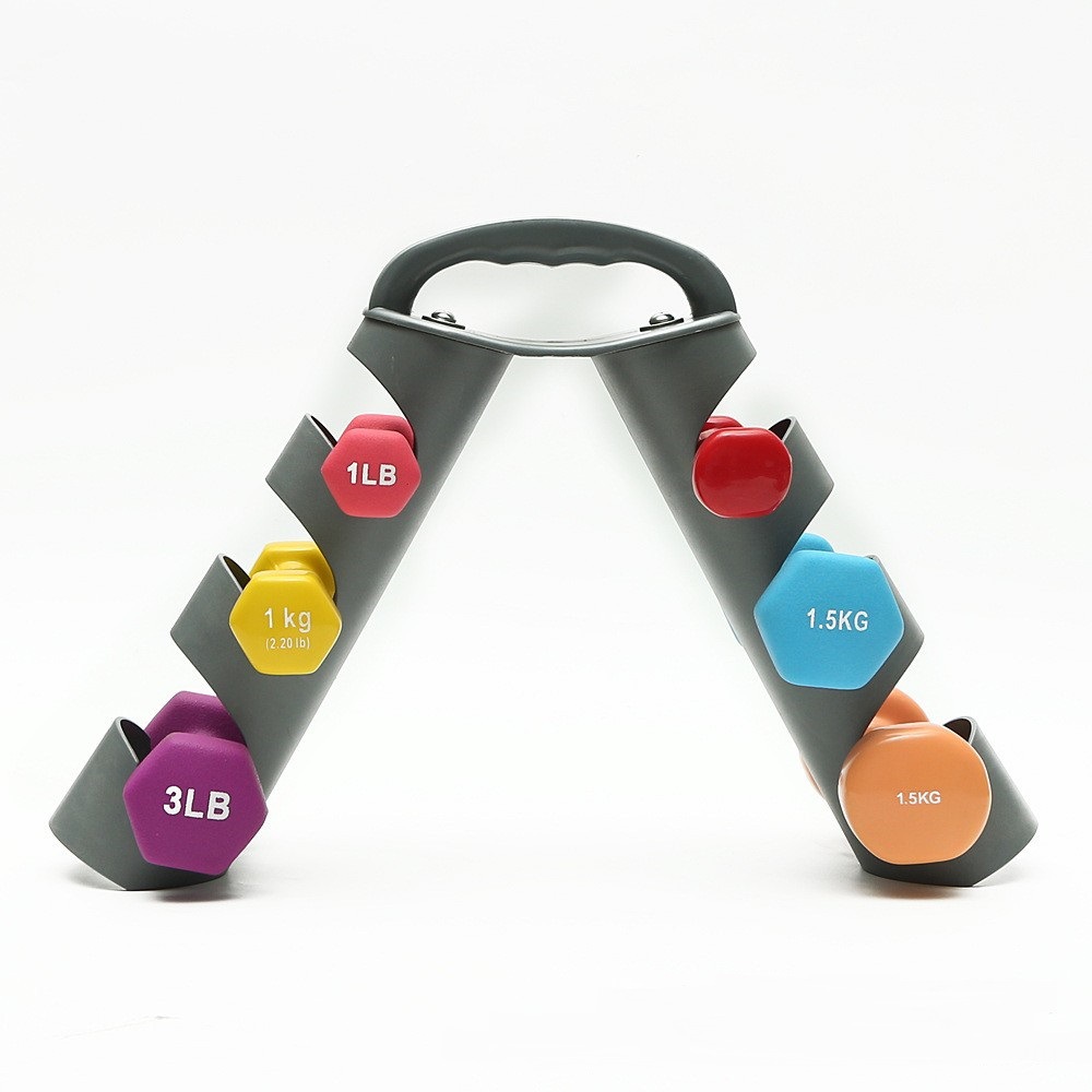 Factory Direct Sales Fitness Dumbbell Rack, Various Options for Home Dumbbell Placement Rack, Removable Three-Layer Small Dumbbell Rack