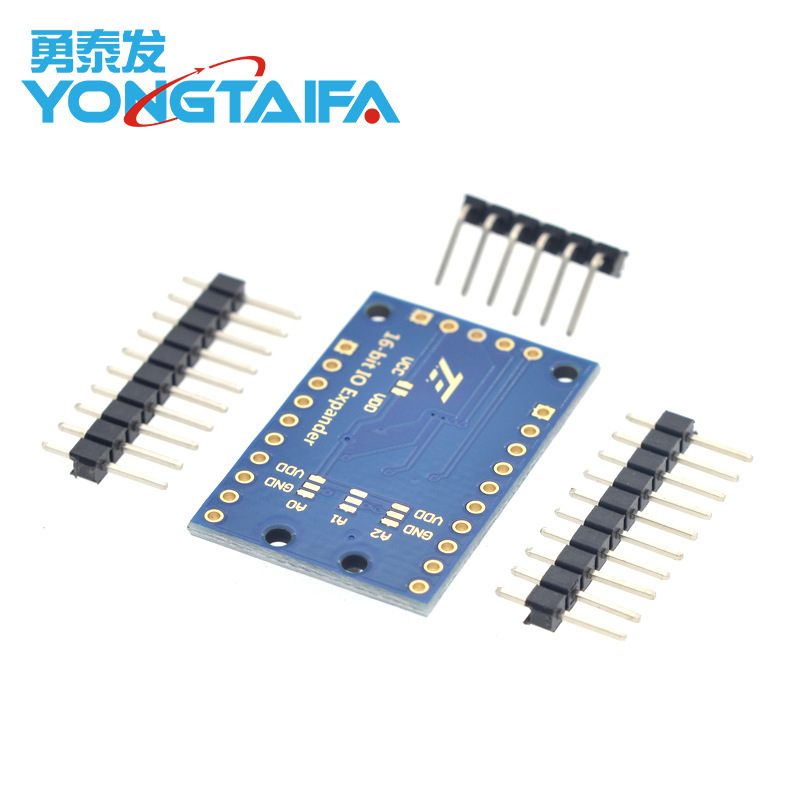 Pcf8575 Module Extended Io Port Expansion Board Pcf8575 Expansion Board I2C Communication Control 16 Io Ports