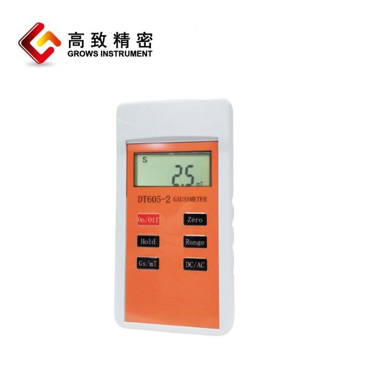 Dt605-2 Ac and Dc Gauss Meter Tesla Meter Magnetic Field Strength Meter Magnetic Field Strength Detector