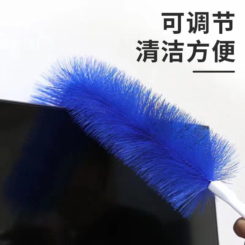 Flexible dust brush fan cleaning brush air conditioner feather duster screen window shutter household sofa dust cleaning fan