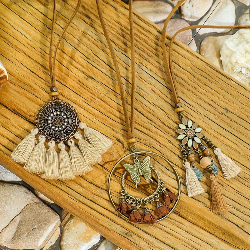 2026 New Cross-Border Dropshipping Bohemian Necklace Bohemian Ethnic Style Ladies Necklace