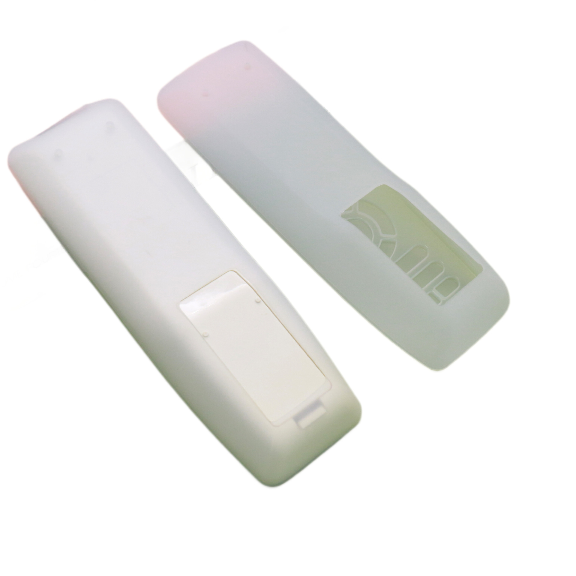 Tv Protective Cover Silicone Remote Control Cover Transparent Remote Control Board Waterproof Air Conditioner Remote Control Cover Anti-Fall Cover