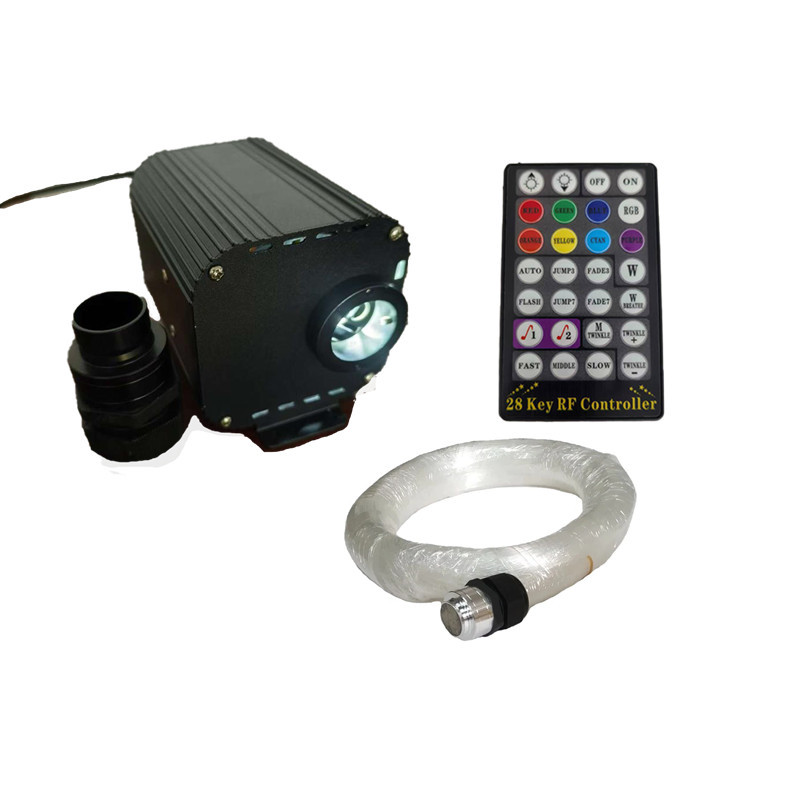 20W комплект звездного потолка дыхающий мигающий волоконно-оптический машина 0.75мм 600 волоконно-оптический маленький пакет RGBW звездный свет