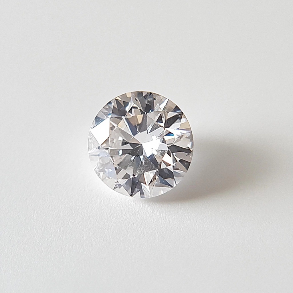 Premium Colorless High-Quality 1 Carat Diamond Sparkling Extraordinary Diamond Ring Gia One Piece One Certificate Natural Round Diamond