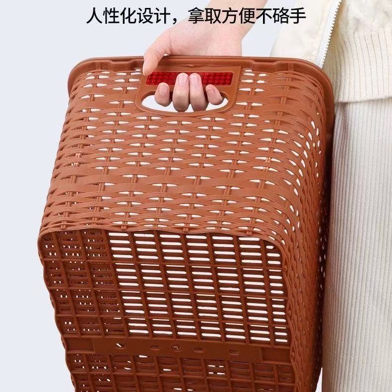 Пластиковая корзина для заднего багажника велосипеда, чехол для школьного рюкзака