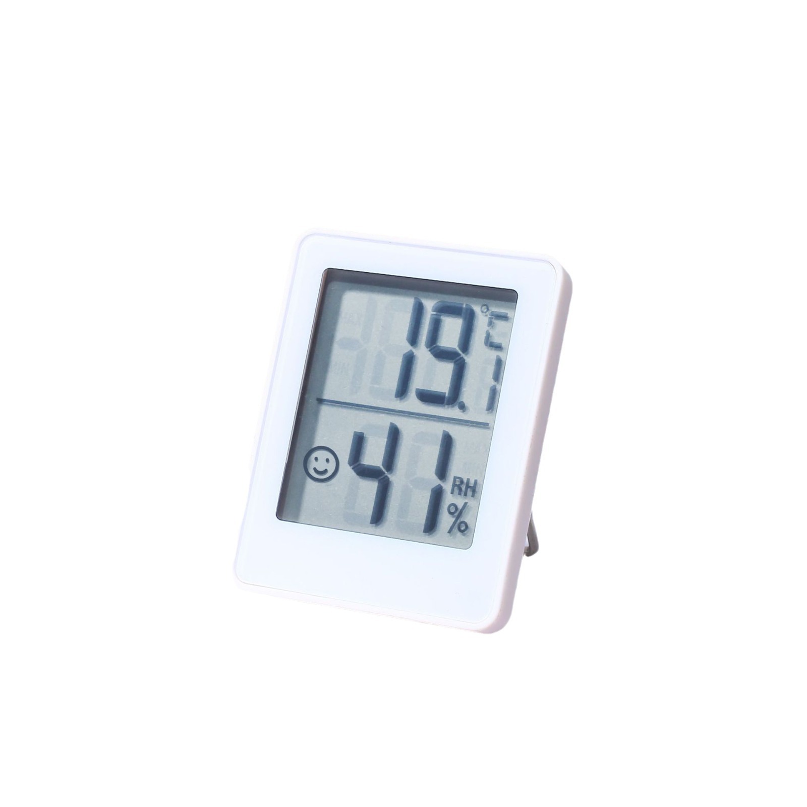 Cross-Border Foreign Trade Mini Temperature and Humidity Meter Home Indoor Digital Display Thermometer Wall-Mounted Desktop Display Electronic Thermometer