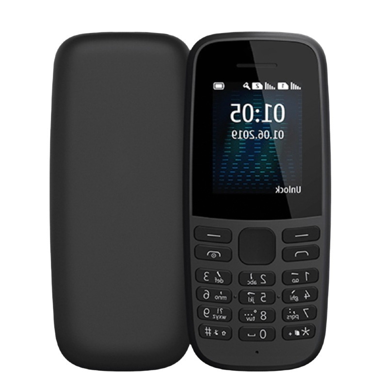 Эксклюзивный старческий мобильный телефон 105, функциональный GSM телефон, ультрадолгий режим ожидания, кнопочный телефон, в наличии