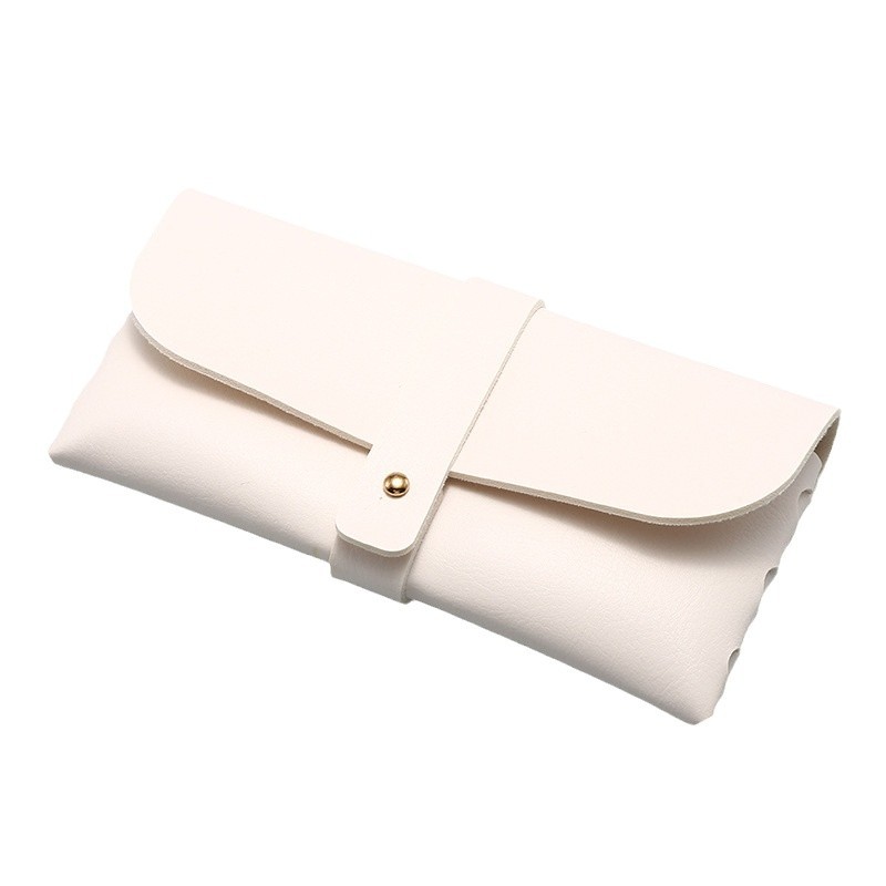 Factory Batch Glasses Case in stock New Single Nail Leather Sunglasses Bag Hand-woven Sunglasses Box Printable LOGO