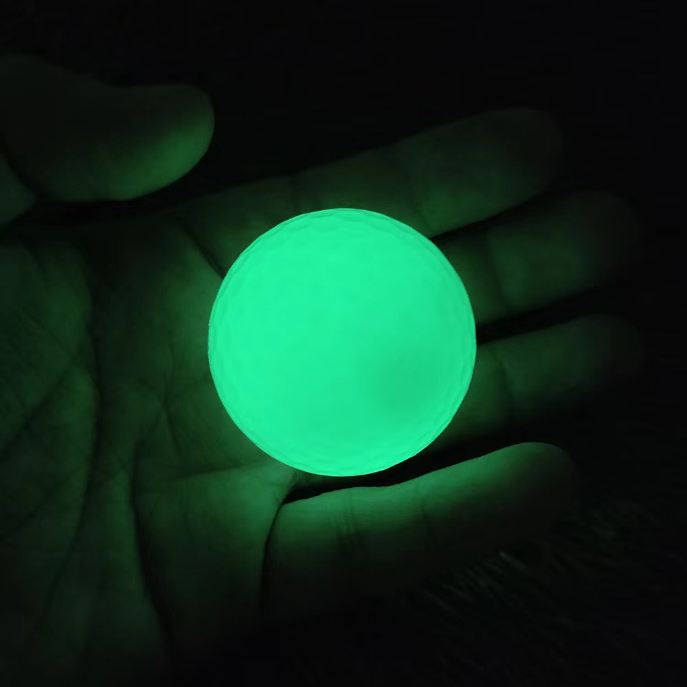 Golf Fluorescent Ball Manufacturer Recommends Fluorescent Ball Automatic Light-Absorbing Luminous Training Ball Golf Luminous Practice Ball
