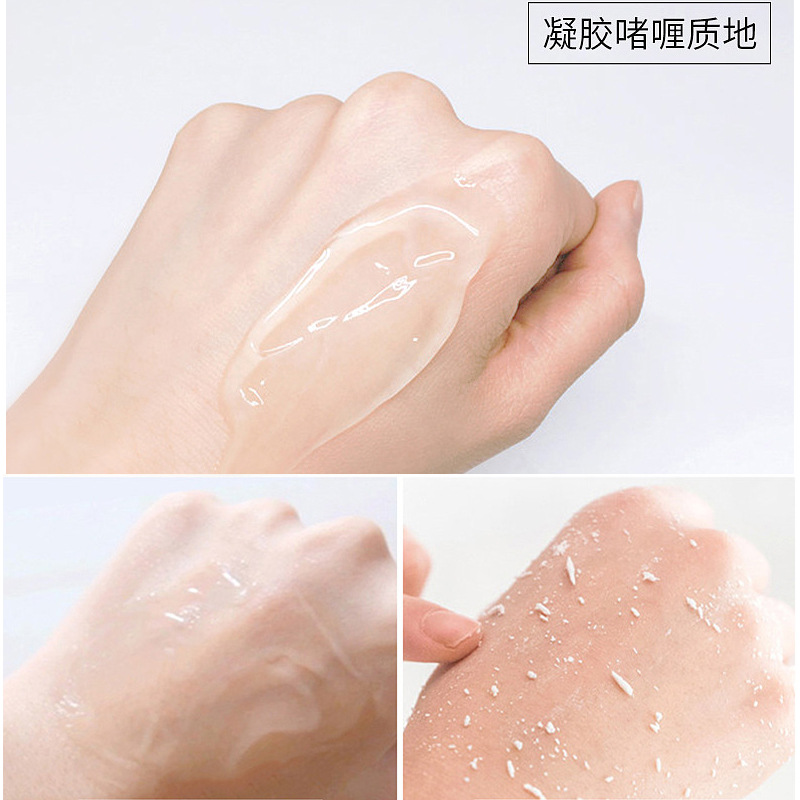 Zhengcai Aloe Exfoliating Gel Deep Cleansing Gentle Exfoliating Dead Skin Face Rubbing Cream Gel Scrub Wholesale